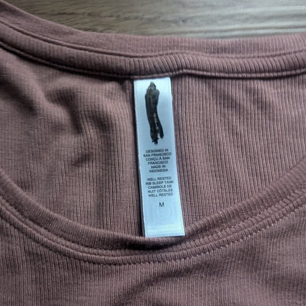 Athleta | Well Rested Rib Sleep Set In Palermo Pink - Picture 7 of 12